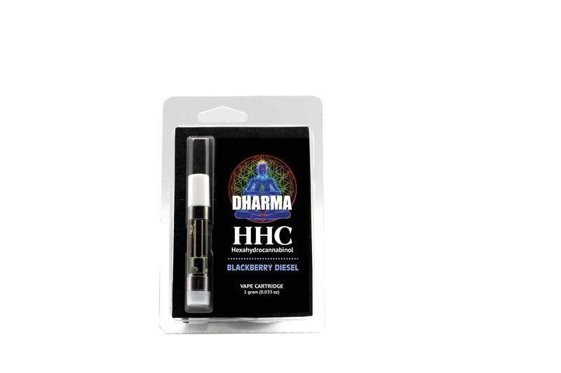 HHC Vape Cartridge, Black Diesel
