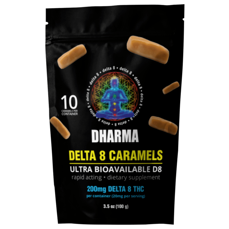 dharma d8 caramels